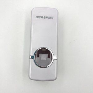 Press 2 Paste Hands Free Automatic Toothpaste Dispenser New Open Box
